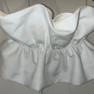 Zara Ruffled Bandeau, Medium NWT